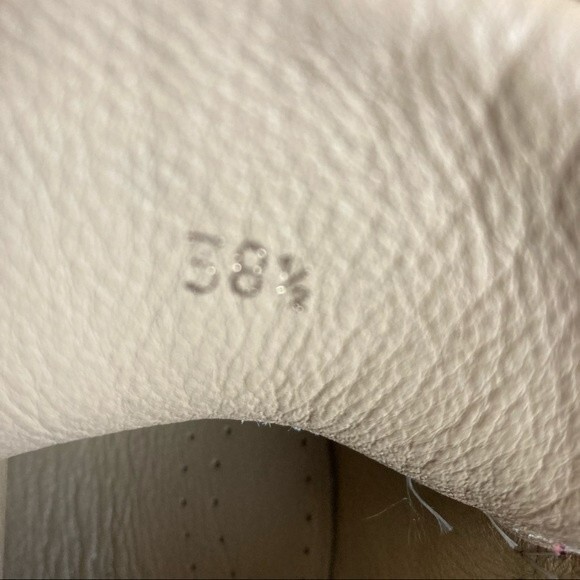 Helmut Lang Black Shearling Stitched High-Top Sneakers Size It 38.5 US 8.5 - Picture 6 of 8